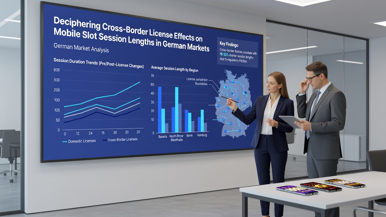 Vergleich der Sitzungslängen bei verschiedenen Lizenzmodellen in deutschen Märkten
