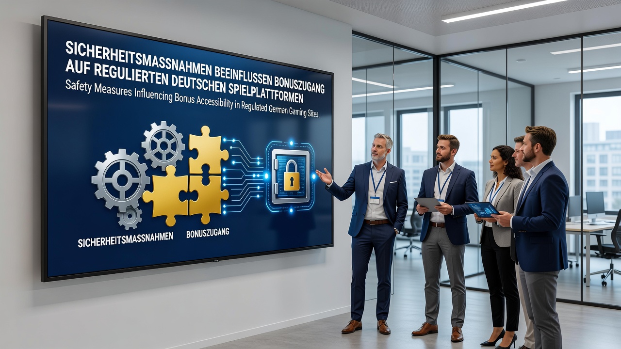 Beispielhafte Darstellung von Sicherheitschecks und Bonusfreigaben auf regulierten Plattformen